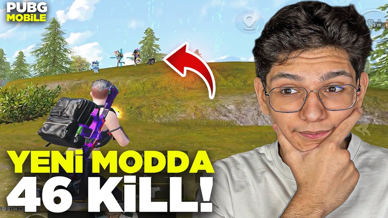 YENİ MODDA 46KİLL ALDIM!! - PUBG MOBİLE