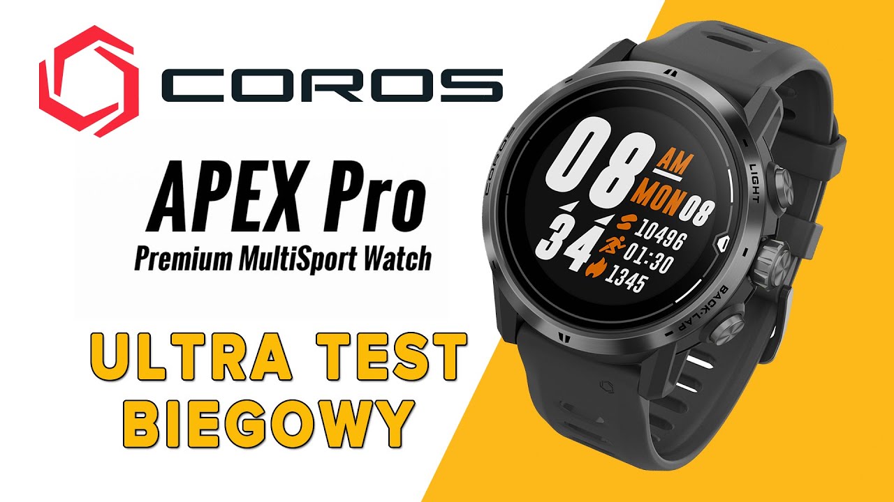COROS Apex Pro - 💪 extremalny ultra test zegarka 💪