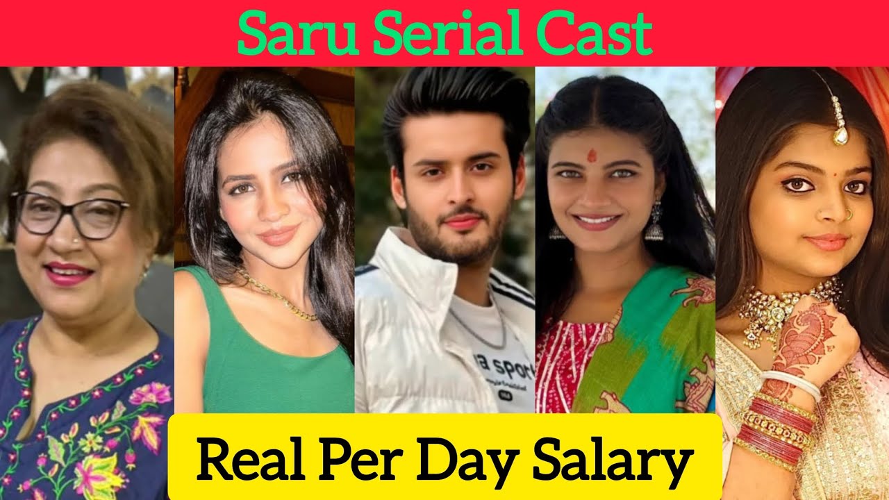 Saru Serial Cast Real Per Day Salary (Saru And Ved) @realchannel2021