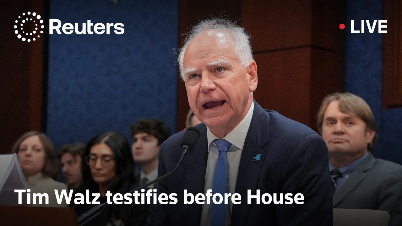 LIVE: Minnesota Governor Tim Walz testifies to House Oversight and Accountability Committee