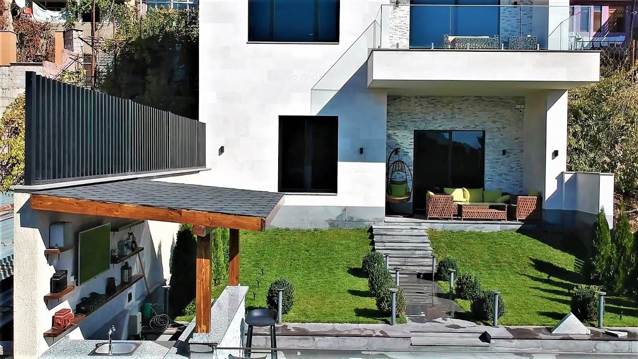 Touring $1,500,000 Stunning Brand New Modern House in Armenia Yerevan 2021