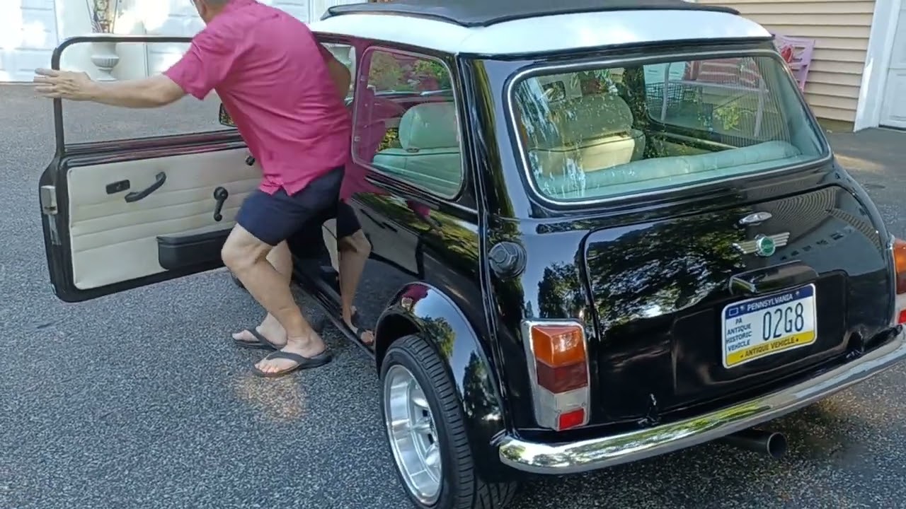 93 Rover Mini Open & Close Sunroof, Cold Start, Walk around