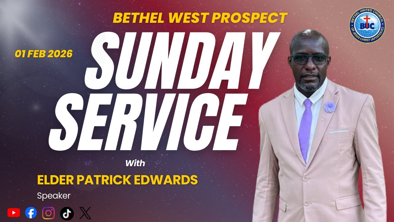 Bethel West Prospect | Pastor's Sunday | FEB 01, 2026