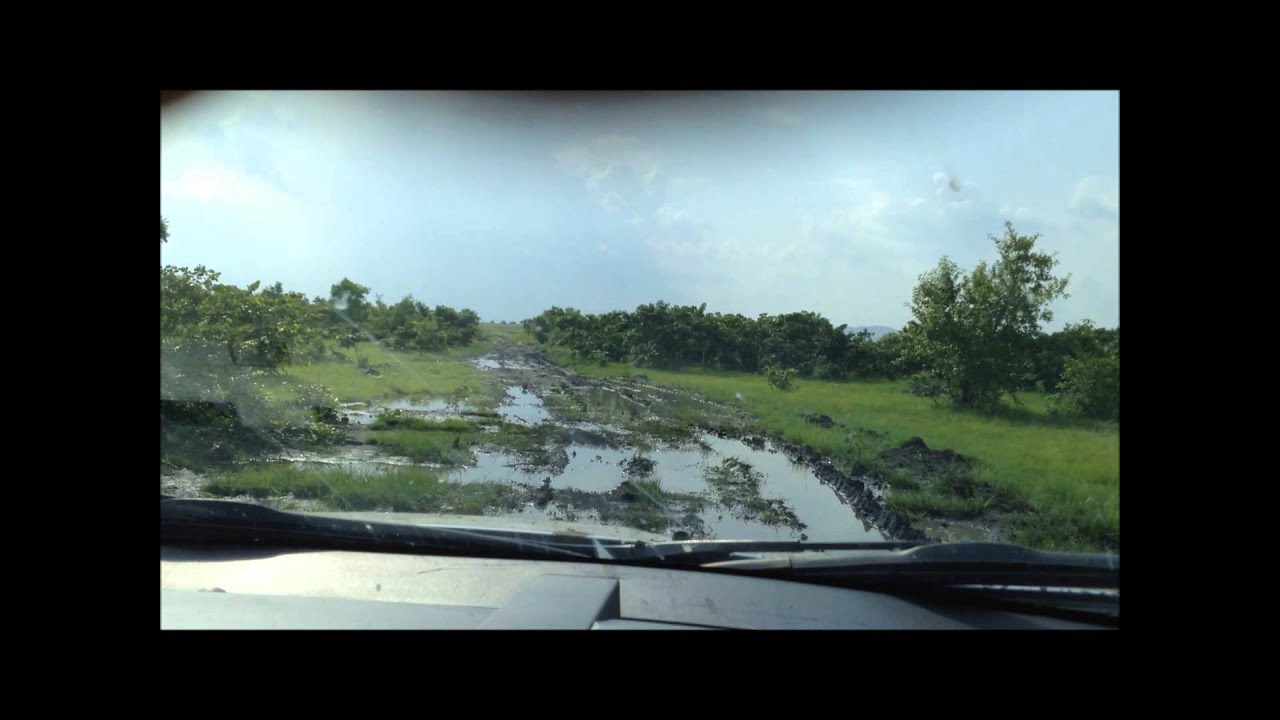 Green Crop Farming Ghana - bush road to the farm