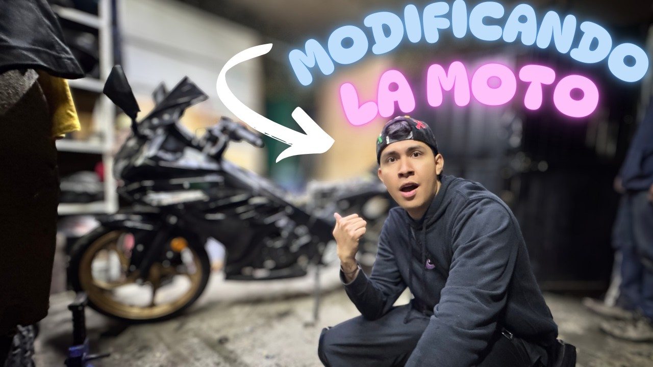 TUNEAMOS LA MOTO DE CHUPIRUL(*MEJORAS*)//Dani Universe//