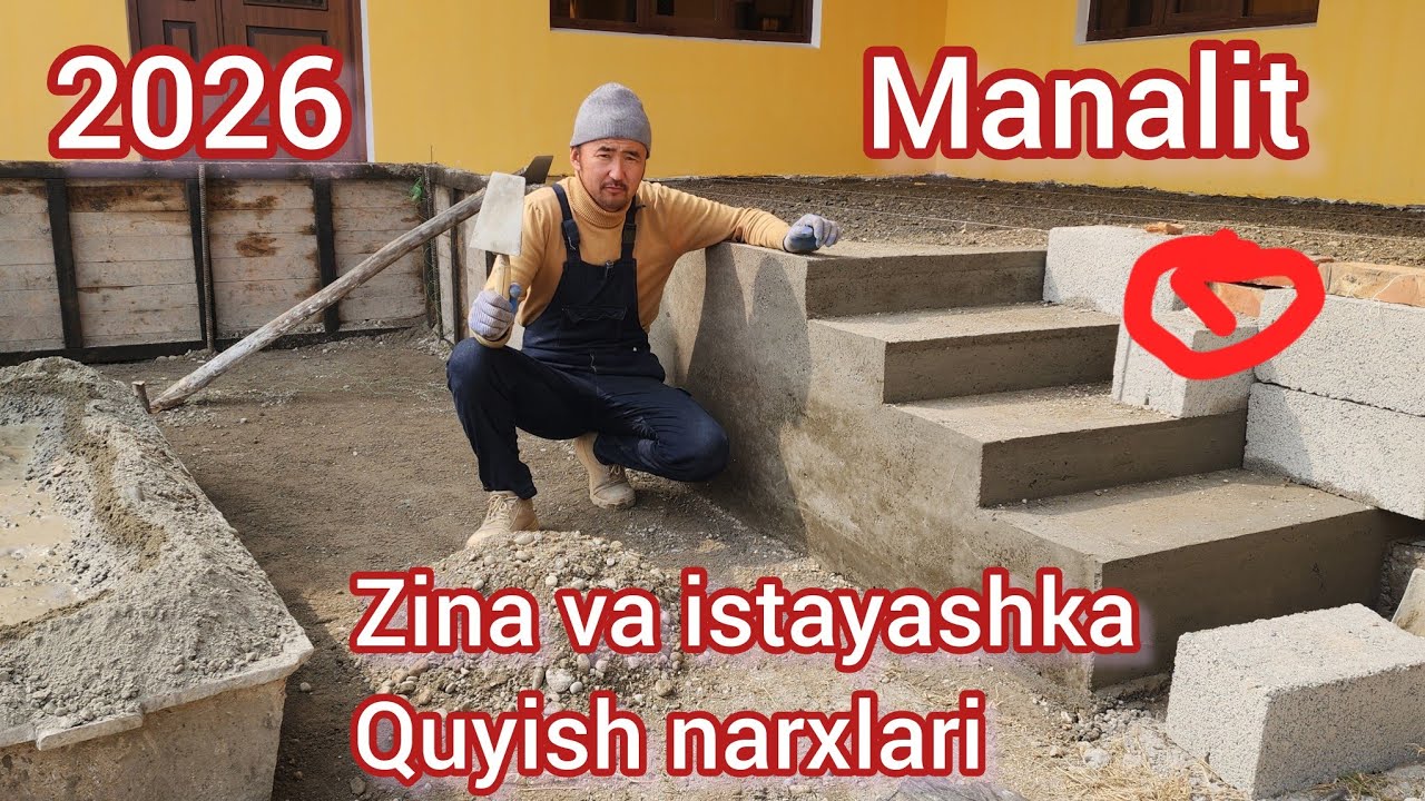 Monolit Zina Narxi Oshib Ketdimi? 2026 Haqiqiy Narxlar