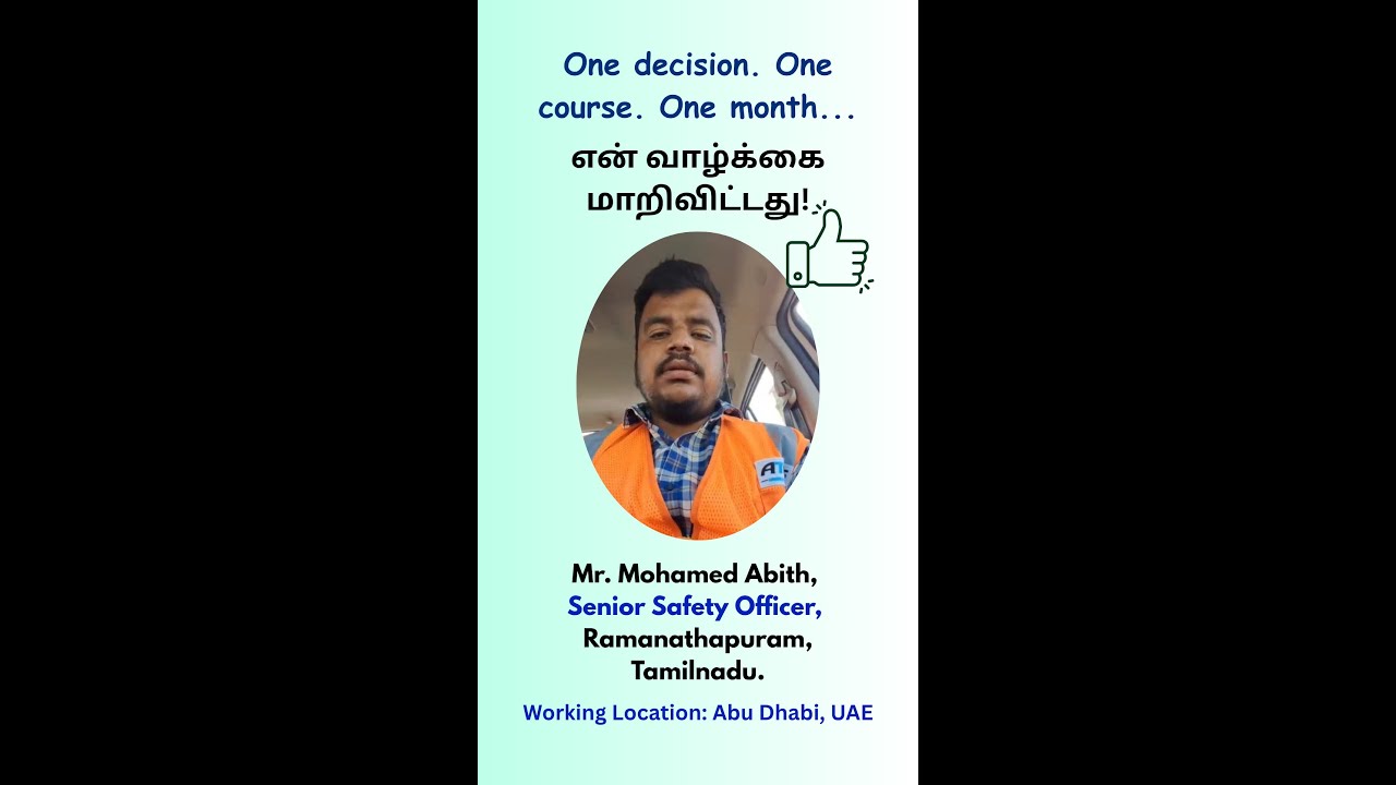 From Pharmacy to Senior Safety Officer in UAE | Life Changed in Just 1 Month! #safetyofficer #viral