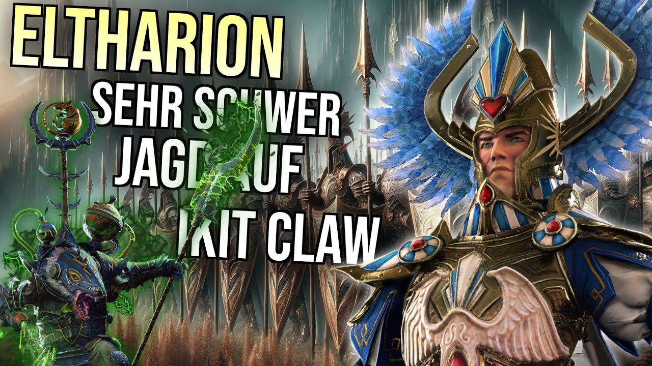 Eltharion jagd Ikit Claw auf Sehr Schwer | Live Let's play Warhammer 3 | deutsch