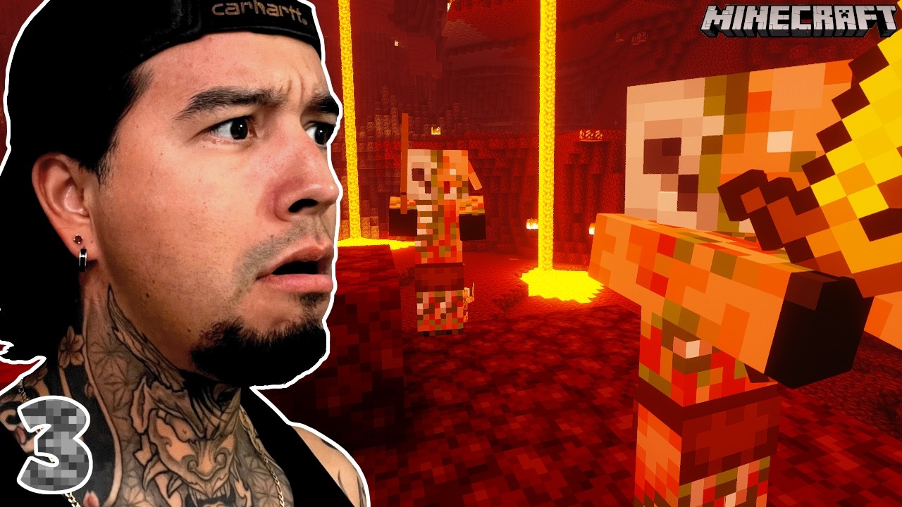 BASE UPGRADES AND THE FIRST STEPS INTO THE NETHER - NOOB QUEST EP 3
