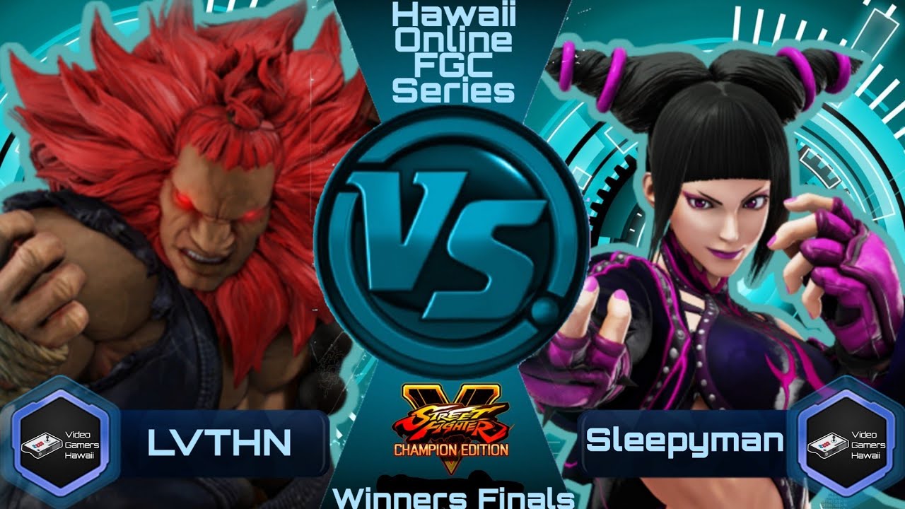LVTHN vs. Sleepyman/Winners Final/Hawaii Online FGC Series/Street Fighter V/June 2020