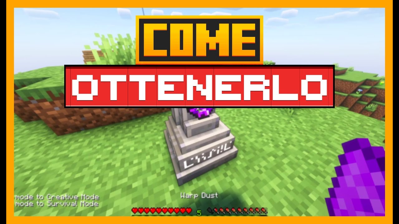COME USARE le pietre porta unidirezionali nelle pietre di passaggio di MINECRAFT