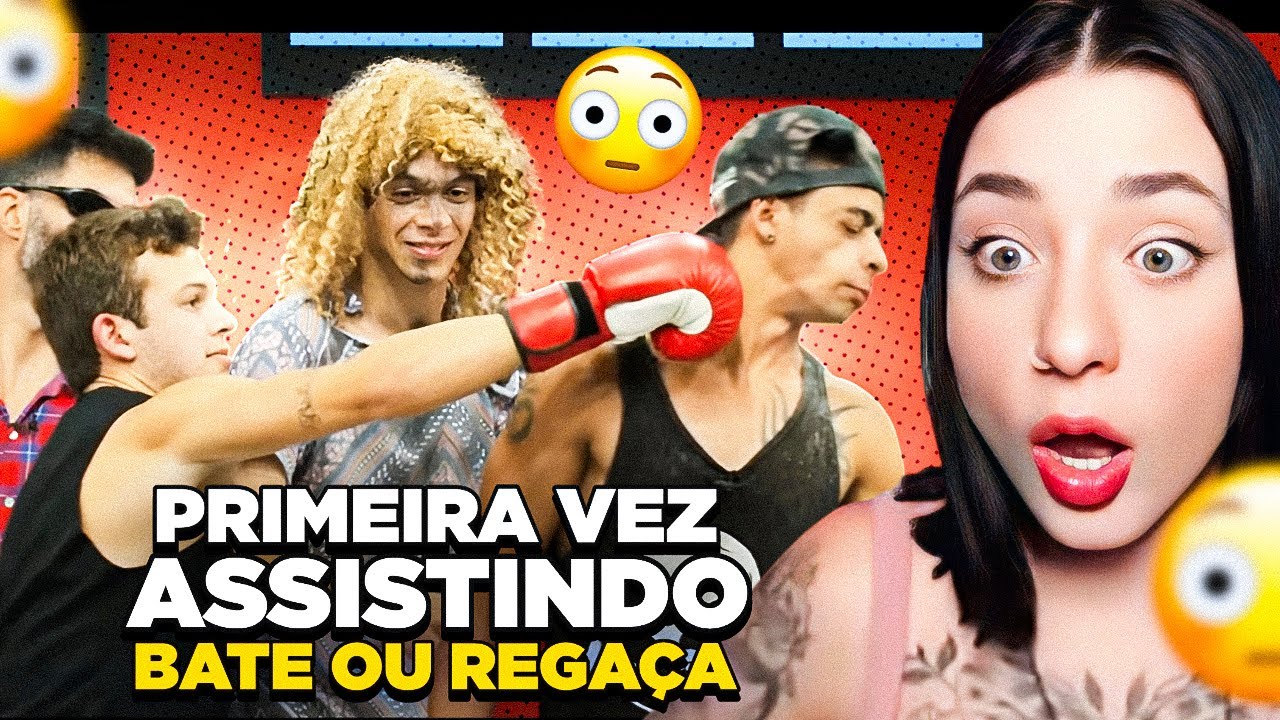 BATE OU REGAÇA - C/ COCIELO, LUCASELFIE, KAIO, ZOIO, HERMES E RENATO) ‹ Ellen reagindo ›