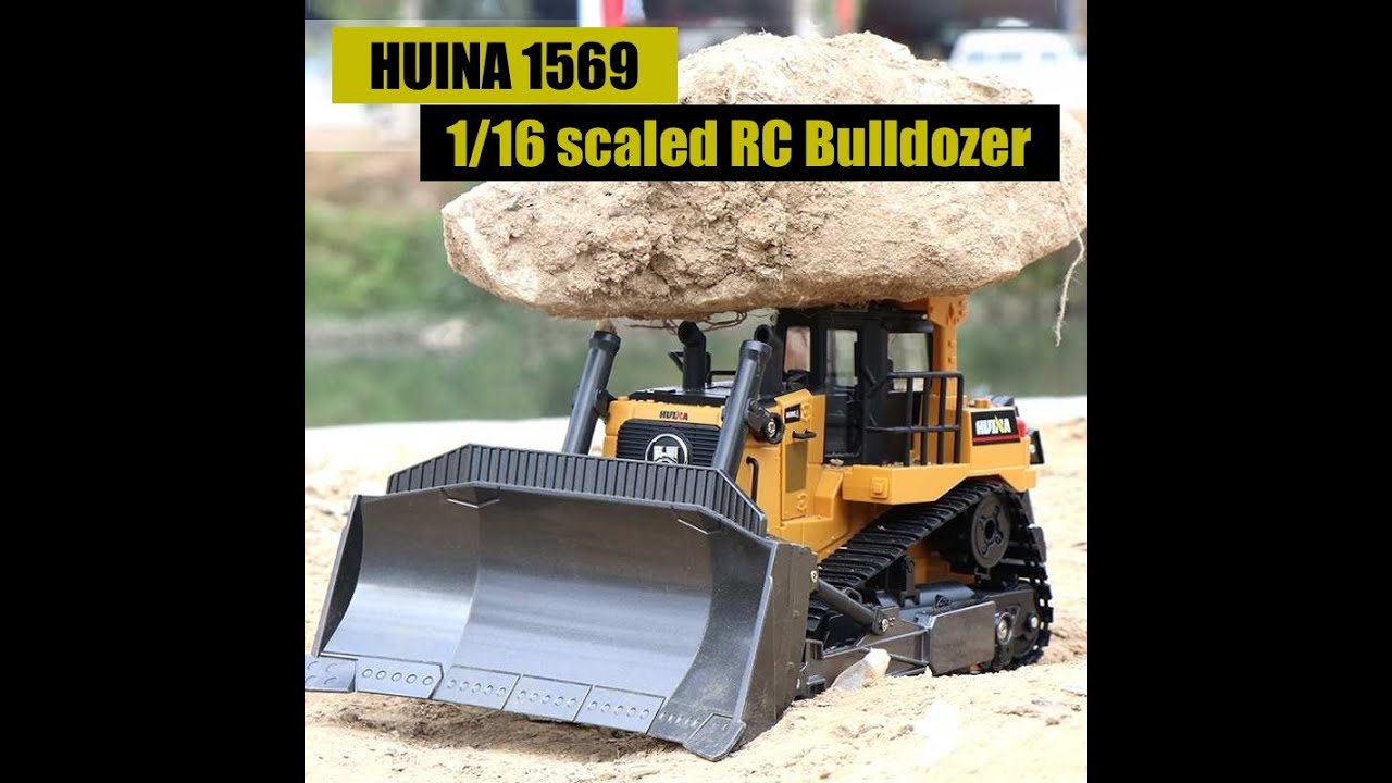 HUINA 1569 RC BULLDOZER 1/16 | miniVersion RC
