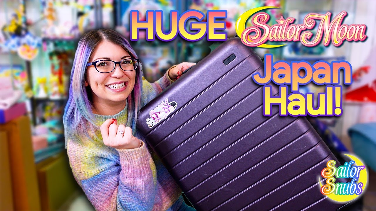 I FILLED My Suitcase With Japan Sailor Moon Merch!