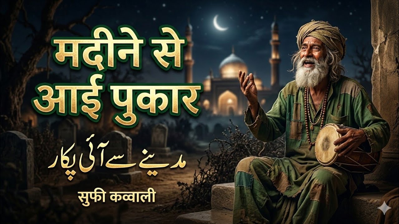 Madine Se Aayi Pukar | Heart Touching Sufiyana Qawwali | Spiritual Naat & Islamic Devotional Song