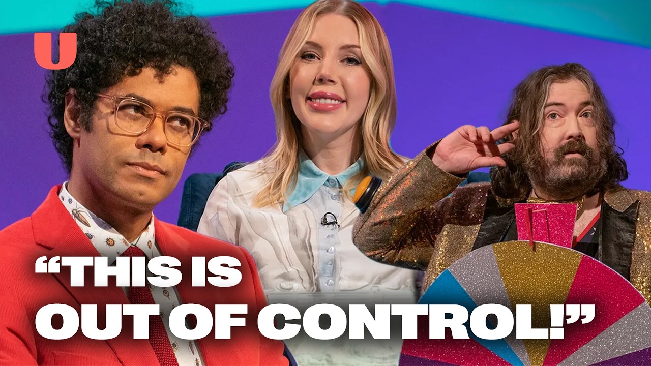 Richard Ayoade & Katherine Ryan Play Wheel Of Death! | Question Team | Dave