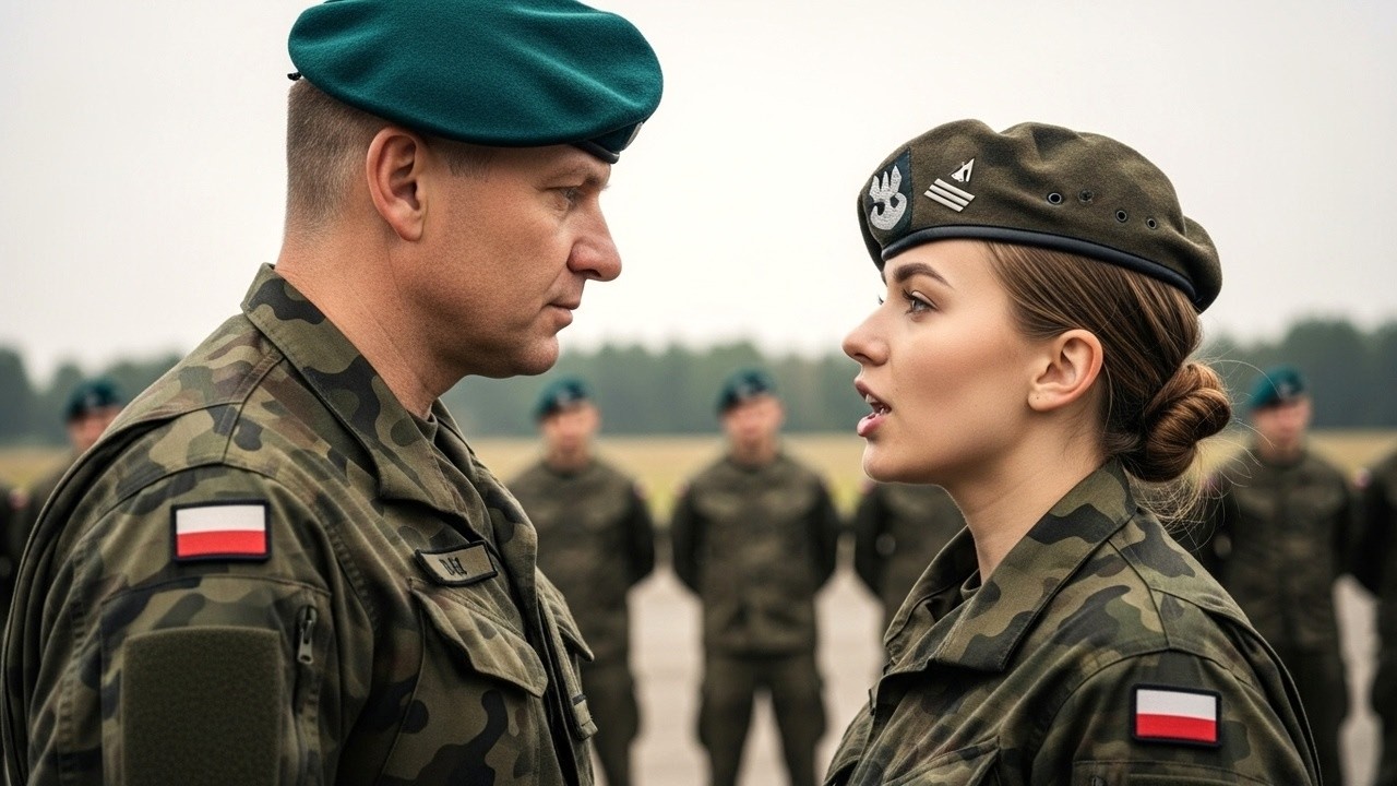 Cały batalion zamarł — generał syknął „Kto cię szkolił” — odparłam „Ten, co szkoli ciebie.”