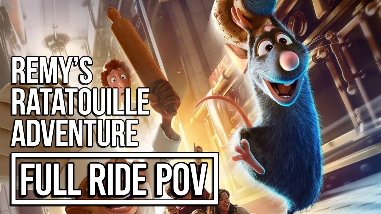Ride Remy’s Ratatouille Adventure - Disneyland Paris - FULL RIDE POV