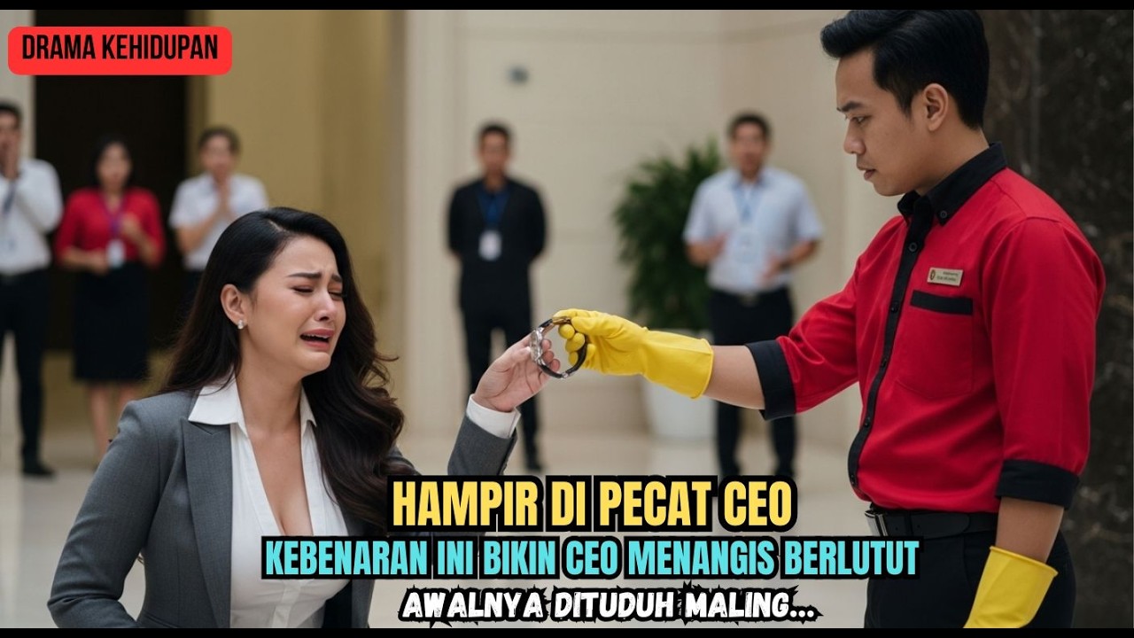 NIAT MEMECAT TUKANG PEL KARENA DIKIRA MALING,CEO KAYA JUSTRU BERLUTUT MENANGIS SAAT TAU KEBENARANNYA