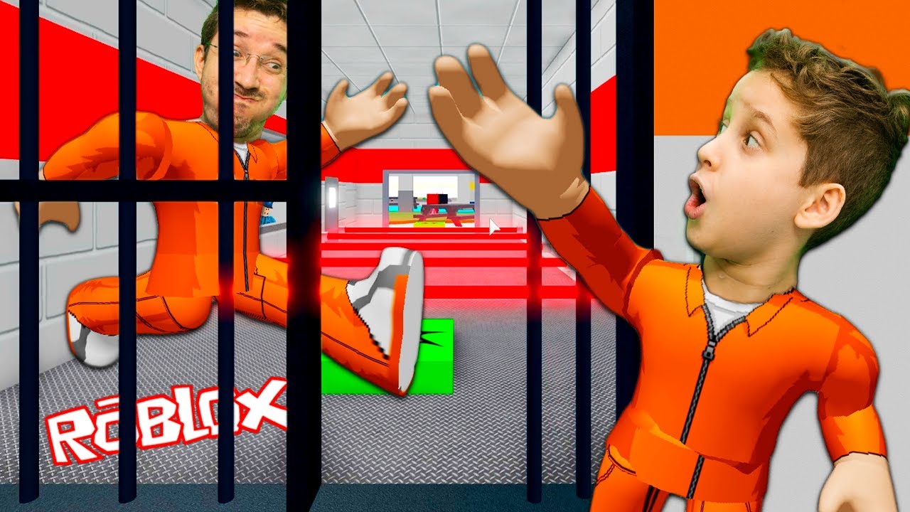 ROBLOX - COMO ESCAPAR DA PRISÃO SEGURA (Escape Prison Obby)