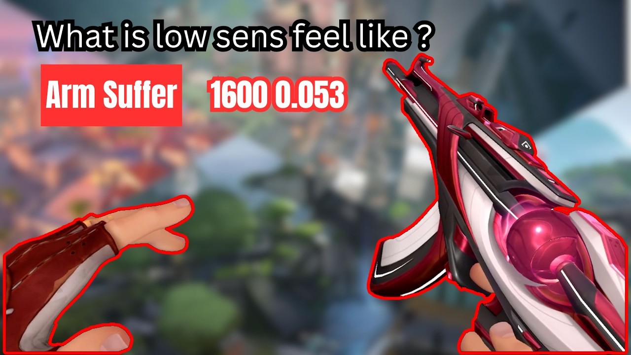 What is low sens feel like ? 1600 0.053