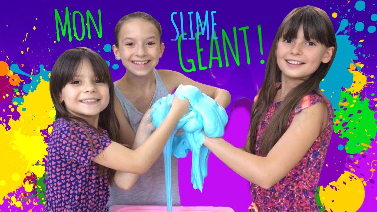Lévanah alias MARIE-CAMILLE dans NOS CHERS VOISINS fait un SLIME géant avec ses sœurs ! FUN VIDEO !