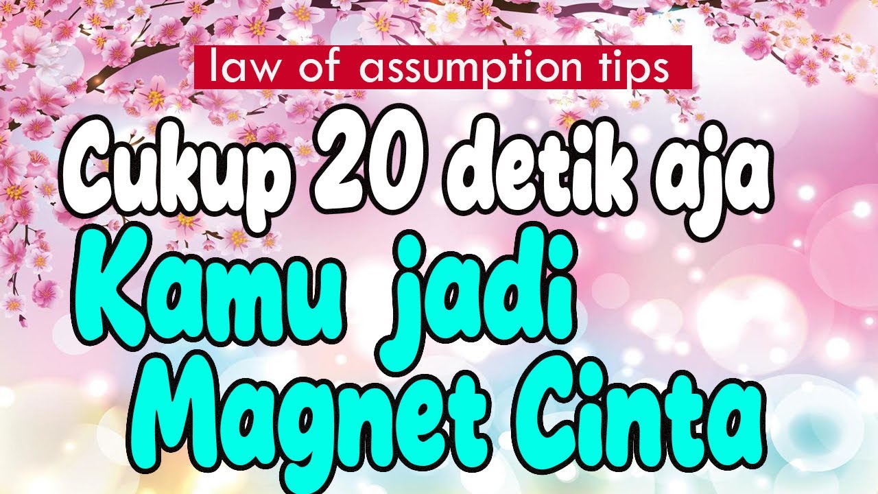 Cara Cepat Re-program Konsep Diri untuk Menarik Pasangan Hidup (Teknik 20 Detik)
