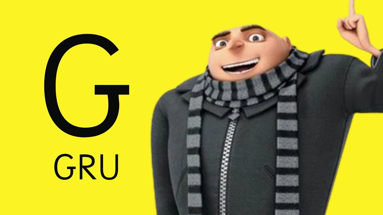 GRU 4 ABC - Despicable ME NEW movie - Learn the alphabet with GRU and the MINIONS !
