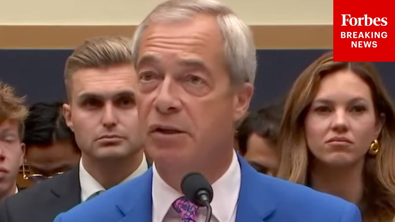Nigel Farage Makes The Case That U.K. Is Not Protecting Free Speech Amidst Arrests Over Social Posts