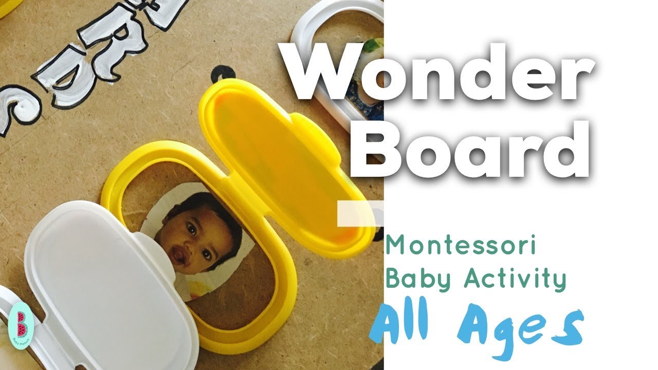 أنشطة مونتيسوري للأطفال : لوح الأسرار | ٦ أشهر و ما فوق | Montessori Activities | Baby Melons