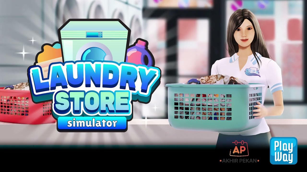 Laundry Store Simulator - Console Announcement Trailer