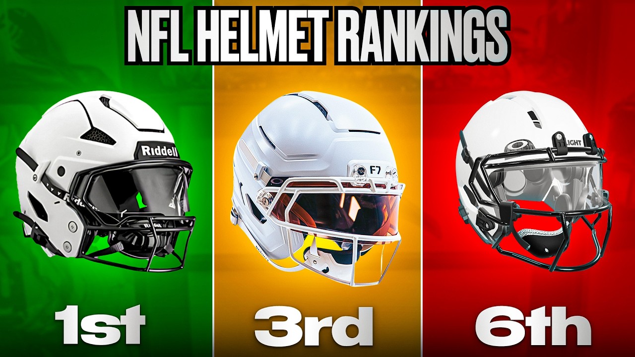 Explaining the NFL's Helmet Safety Rankings