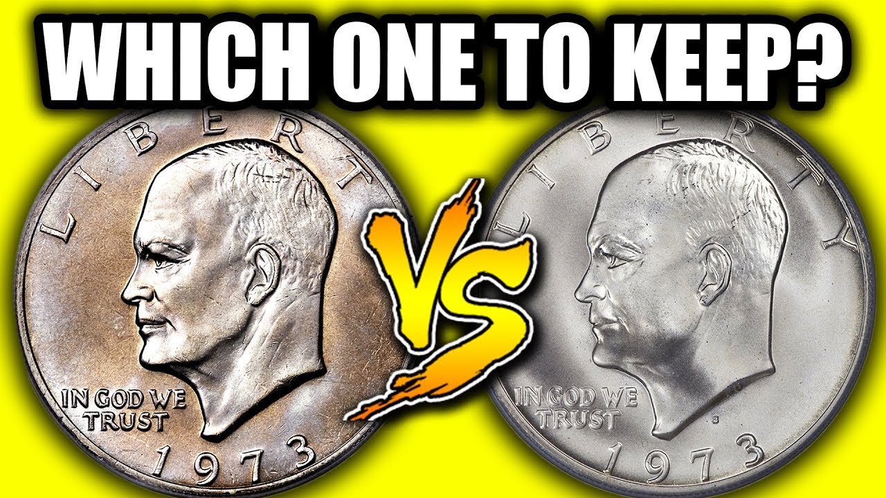TYPES OF EISENHOWER DOLLAR COINS THAT ARE WORTH MONEY!!  1973 IKE DOLLAR VALUES