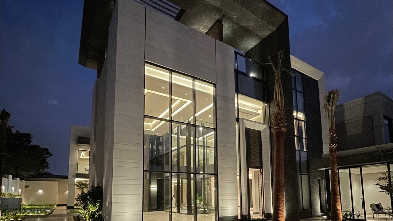 #تغطية #تحفة_معمارية #مودرن ١٠٠٠م زاوية #تم البيع بحي الملقا #شمال_الرياض