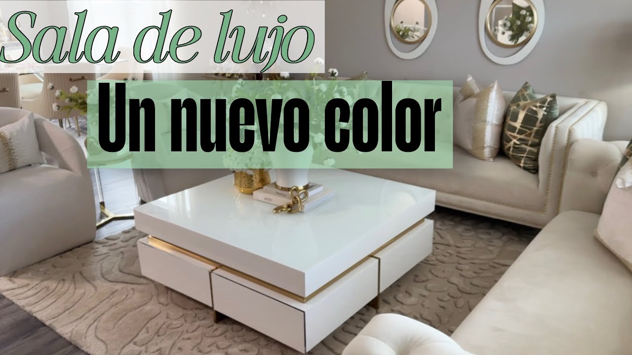 Decoración de lujo en la sala !Despues de Navidad 