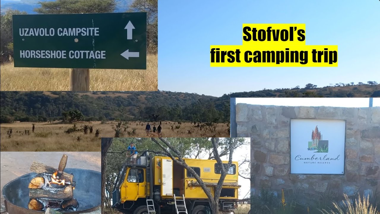 Stofvols's first camping trip