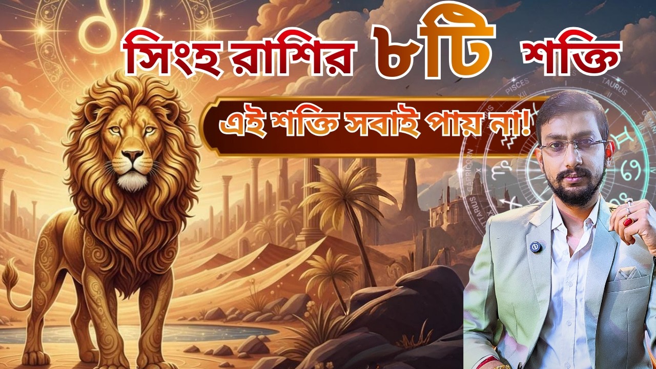 সিংহ রাশির ৮টি গুপ্ত  শক্তিশালী ক্ষমতা 🔥 | 8 Hidden Powers of Leo | Singho Rashi Secrets | 