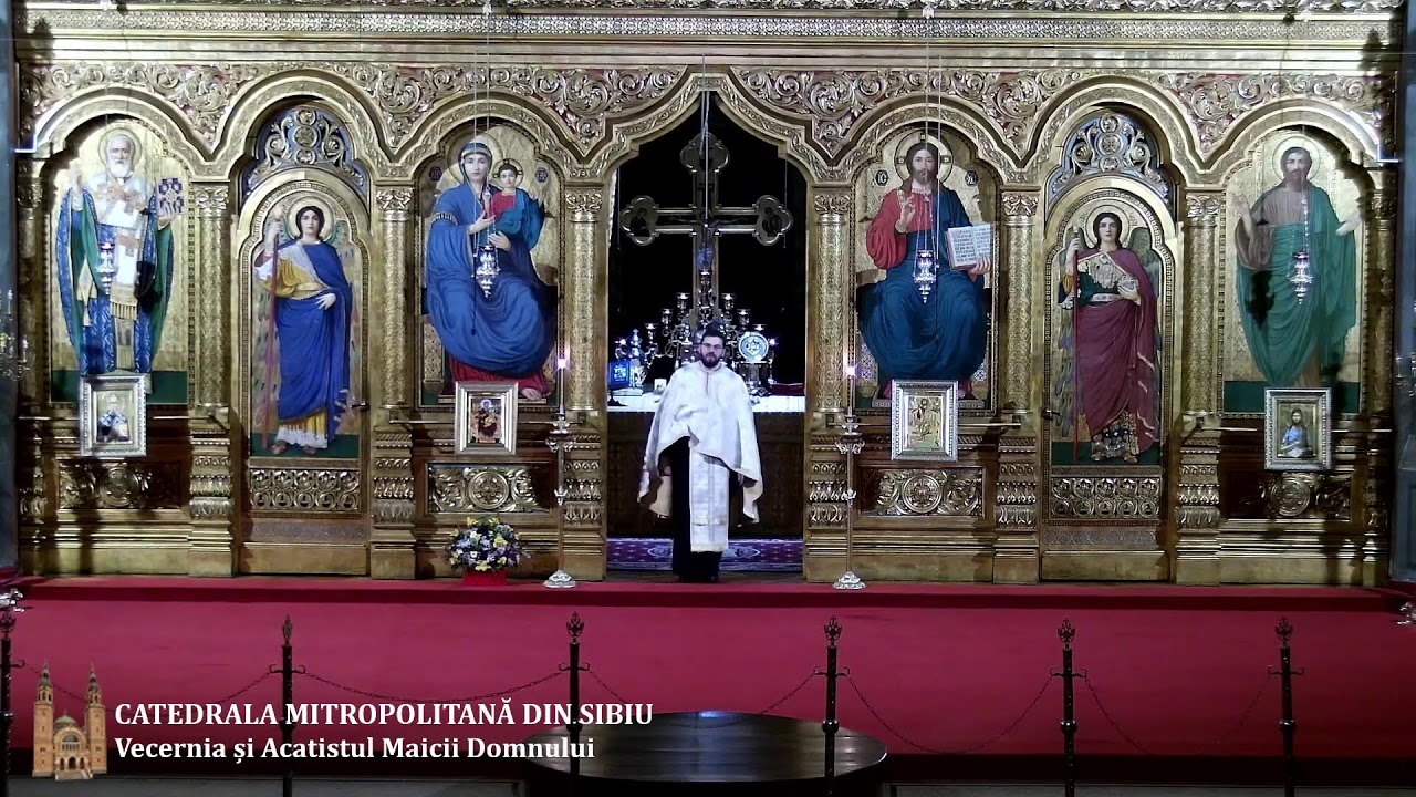 Vecernia și Acatistul Maicii Domnului