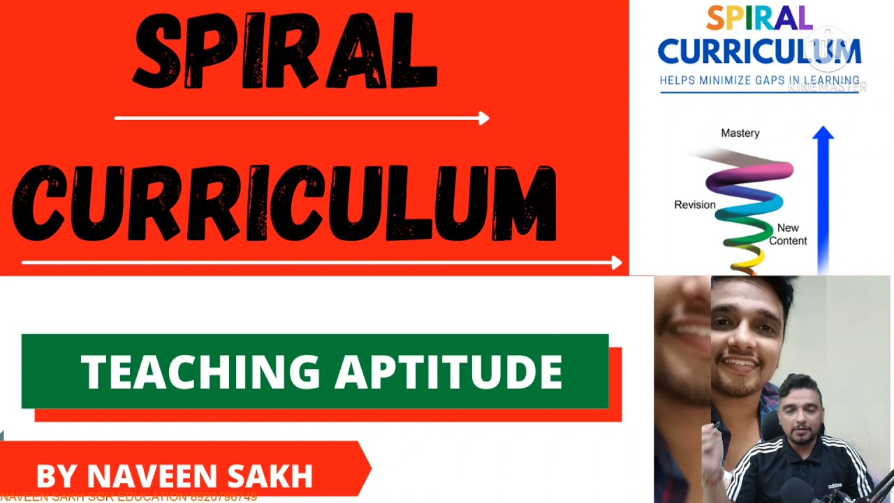 What is Bruner's Spiral Curriculum || Teaching Aptitude || Naveen Sakh || NTA NET 2021 Paper 1 ||