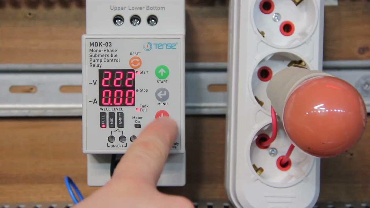 Tense MDK-03 DALGIÇ POMPA Kontrol Rölesi @tenseelektronik598