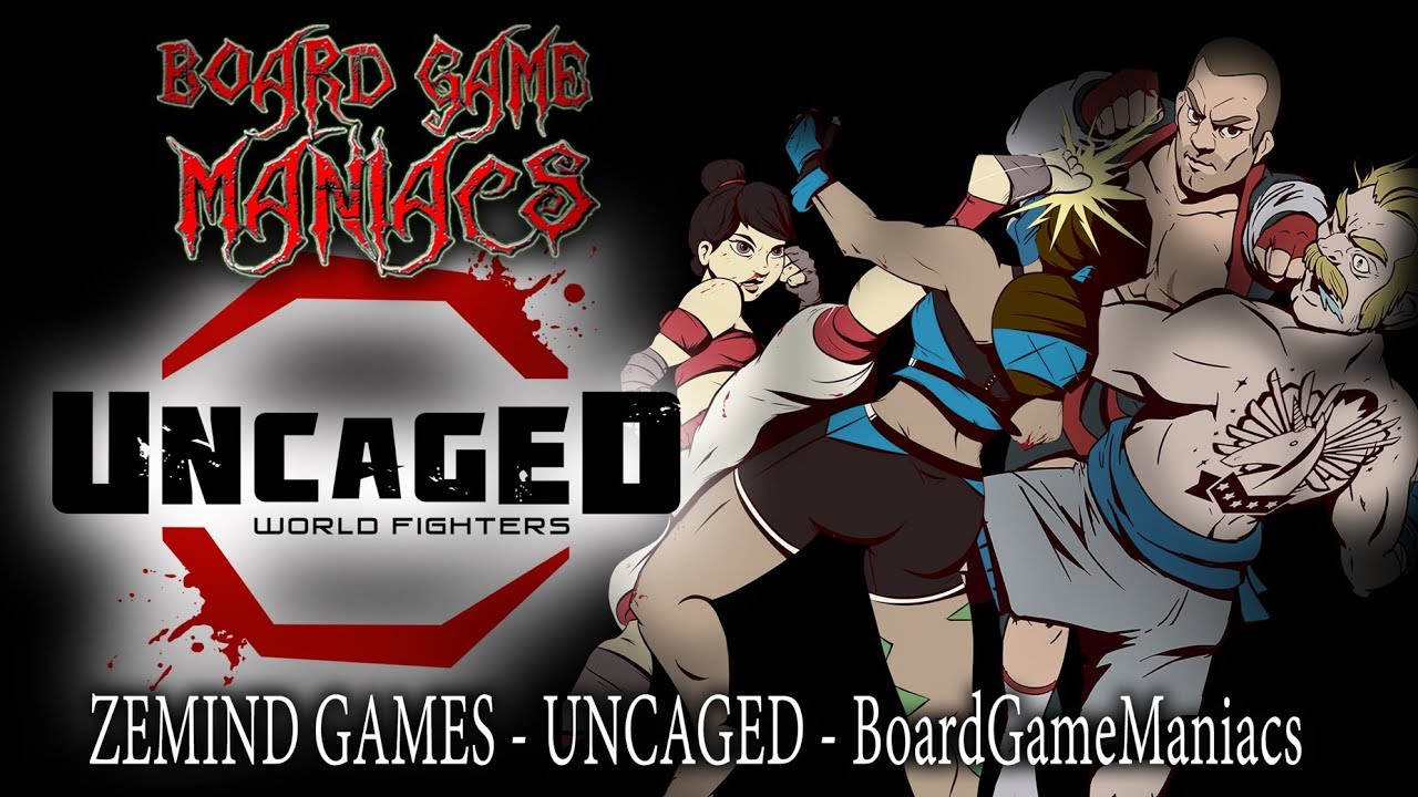 Uncaged World Fighters - BoardGameManiacs