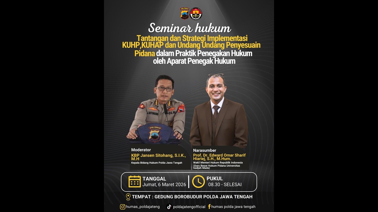 TANTANGAN DAN STRATEGI IMPLEMENTASI KUHP DAN KUHAP DALAM PRAKTIK PENEGAKAN HUKUM