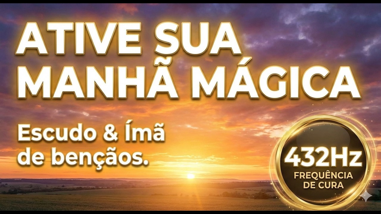 Não saia de casa sem ouvir isso: 108 ativações matinais poderosas