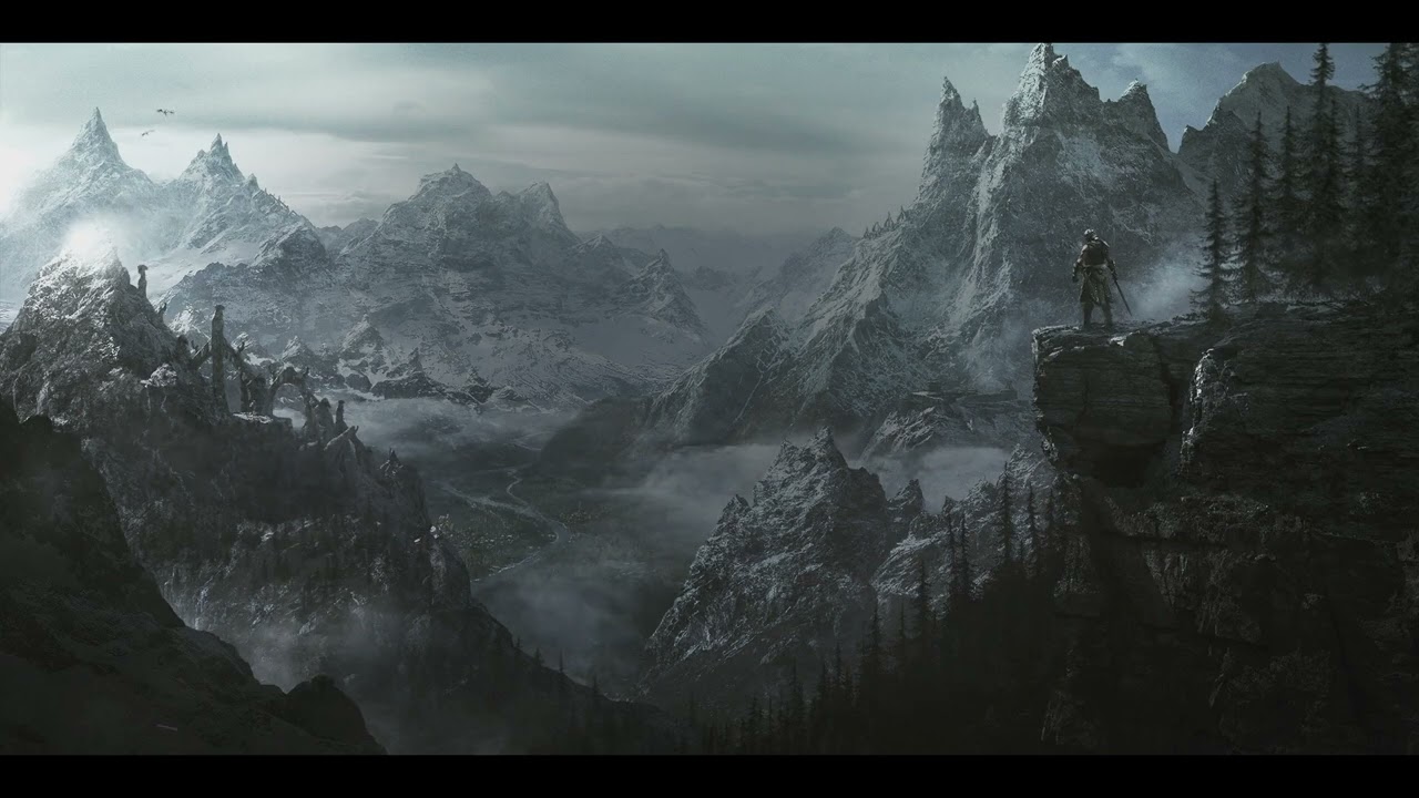 Jeremy Soule -  The Gathering Storm (TES V: SKYRIM OST) 400% Slowed Ambient
