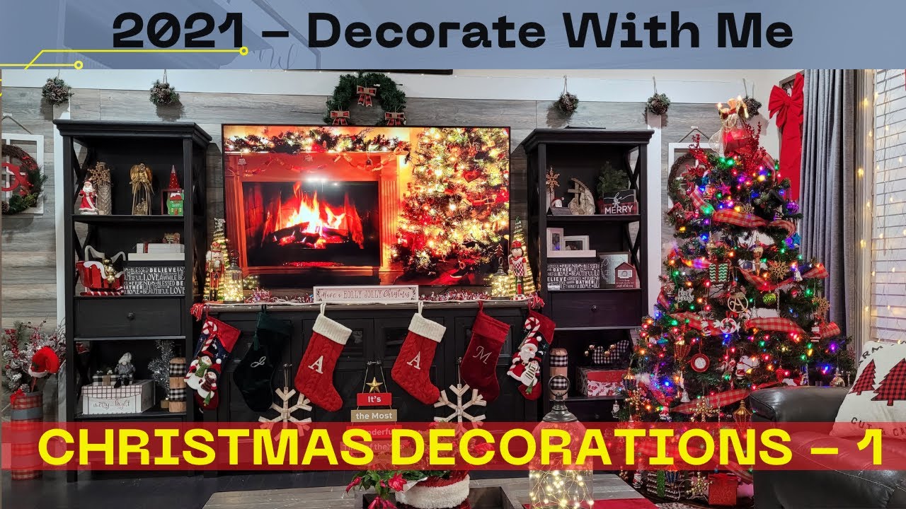 Christmas tree decorating ideas \ Decorating For Christmas | Christmas Decorate with Me 2021 |