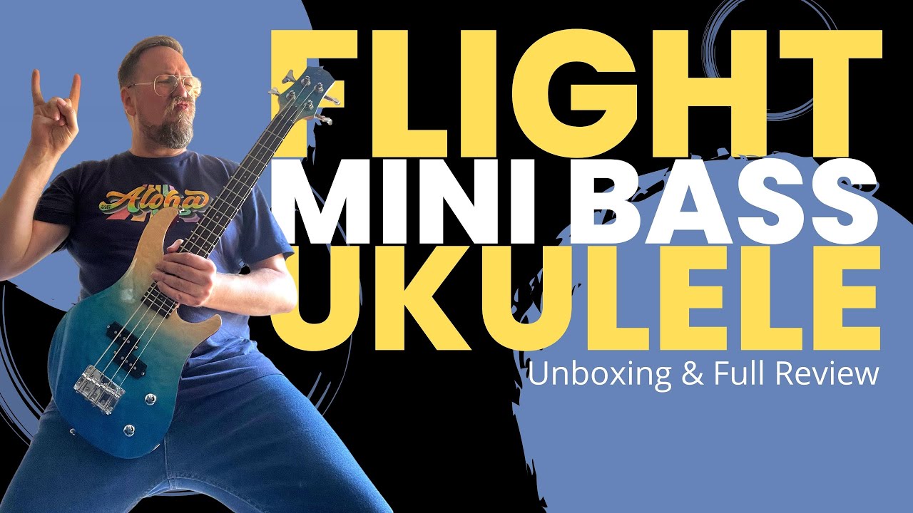 Flight Mini Bass Ukulele — распаковка и полный обзор