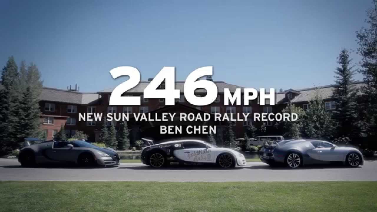 Bugatti at the Sun Valley Road Rally 2014