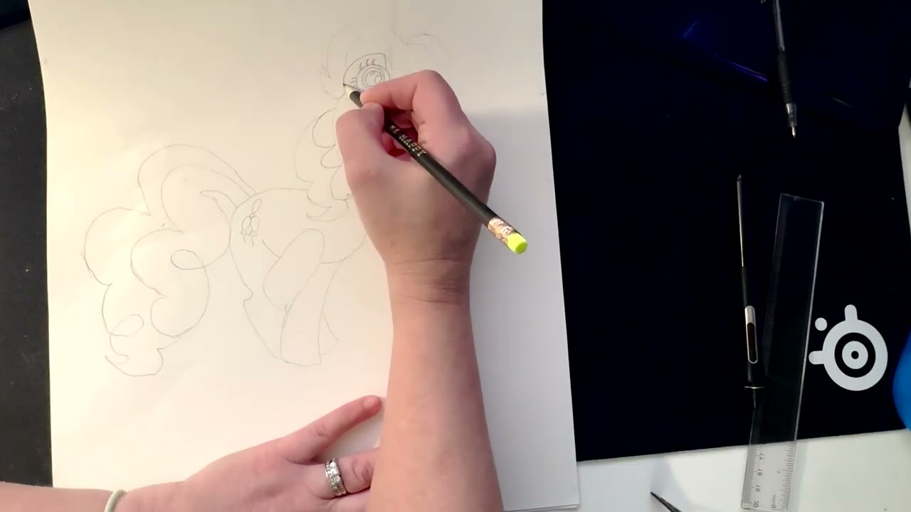 Romero Britto Study 3 Step 2 of 9