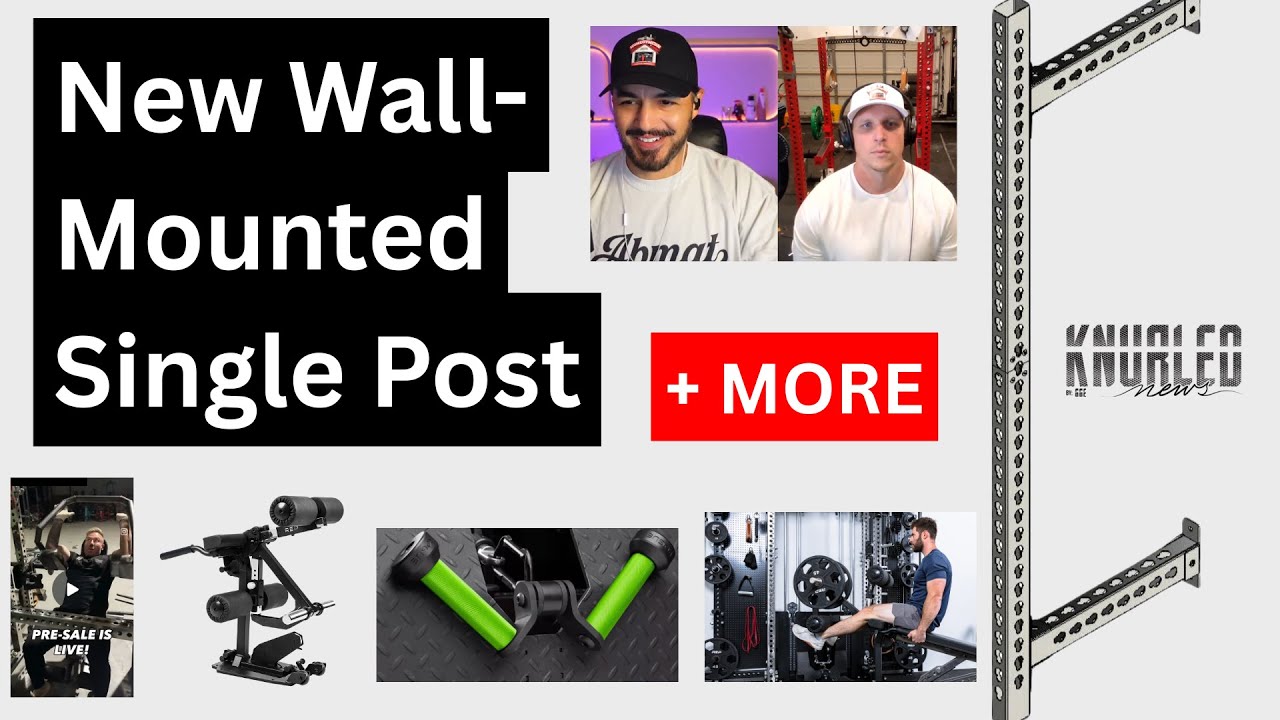 New Wall Mounted Single Post, and More from Rogue, REP, Bulletproof I Ep. 42 of Knurled News