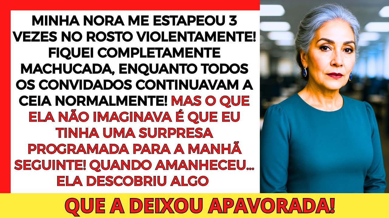 MINHA NORA ME BATEU NA FRENTE DE TODOS! QUANDO ELA ACORDOU DESCOBRIU QUE...